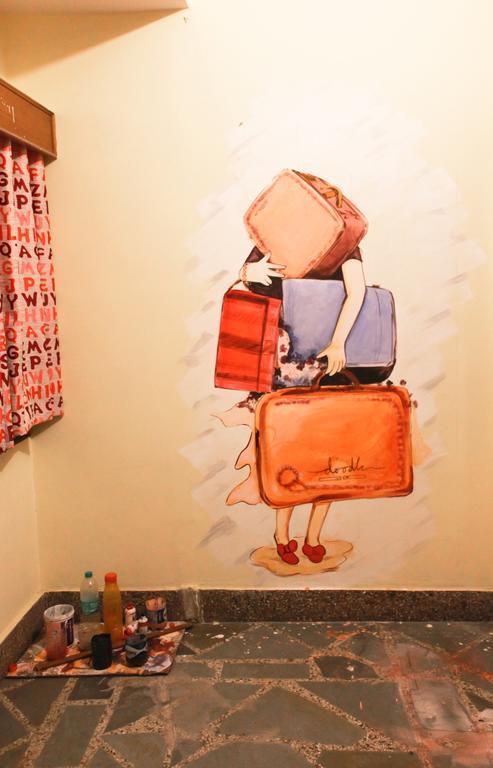 Doodle Rack Vandrarhem Jaipur Rum bild