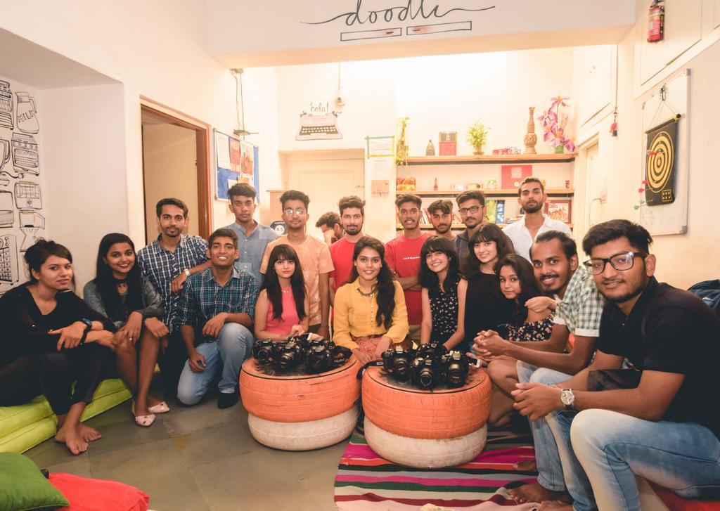 Doodle Rack Vandrarhem Jaipur Exteriör bild